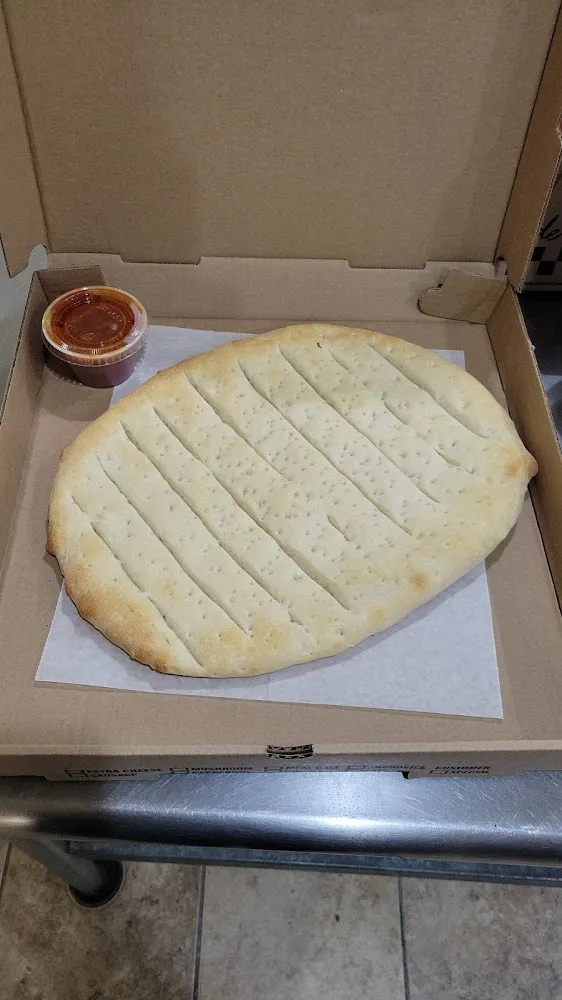 Large One Topping Pizza Breadsticks & Bambino Basket